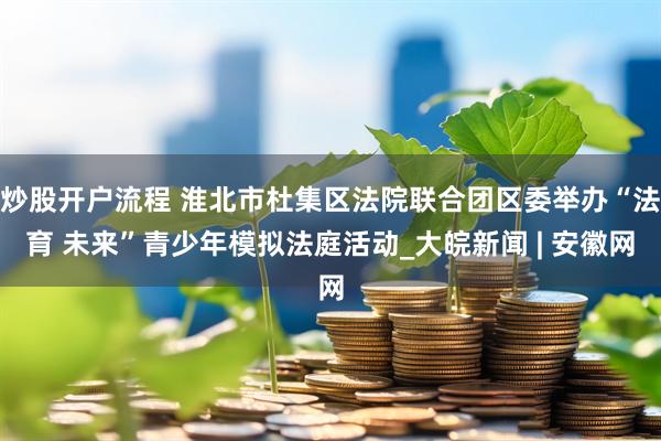 炒股开户流程 淮北市杜集区法院联合团区委举办“法育 未来”青少年模拟法庭活动_大皖新闻 | 安徽网